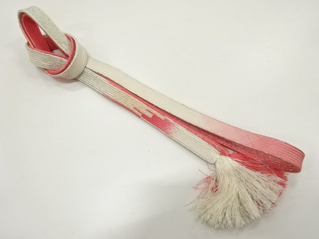 JAPANESE KIMONO / HANDTIED OBIJIME CORD